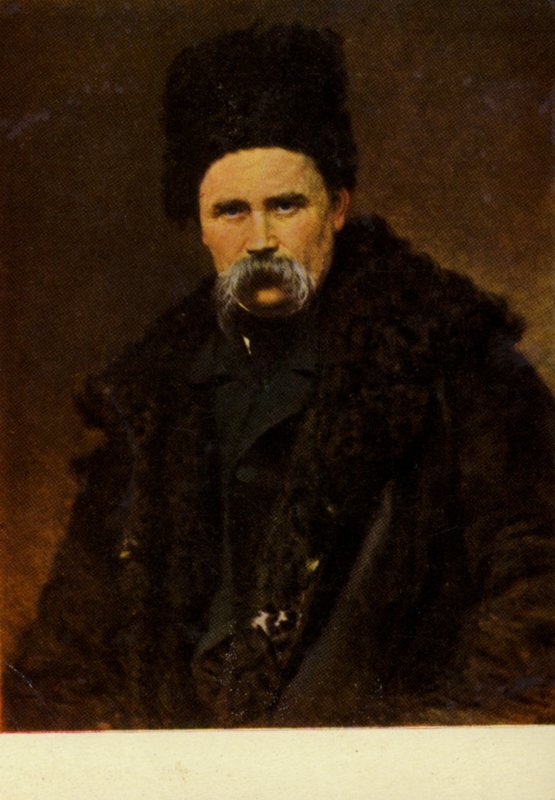 Taras Shevchenko, Oekraïense dichter en kunstenaar door Ivan Nikolaevich Kramskoy