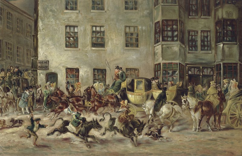 De Marine Parade, Brighton door J.C. Maggs