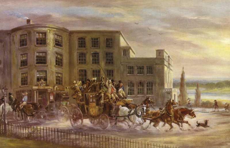 De Oude Ster en Garter, Richmond Hill door J.C. Maggs