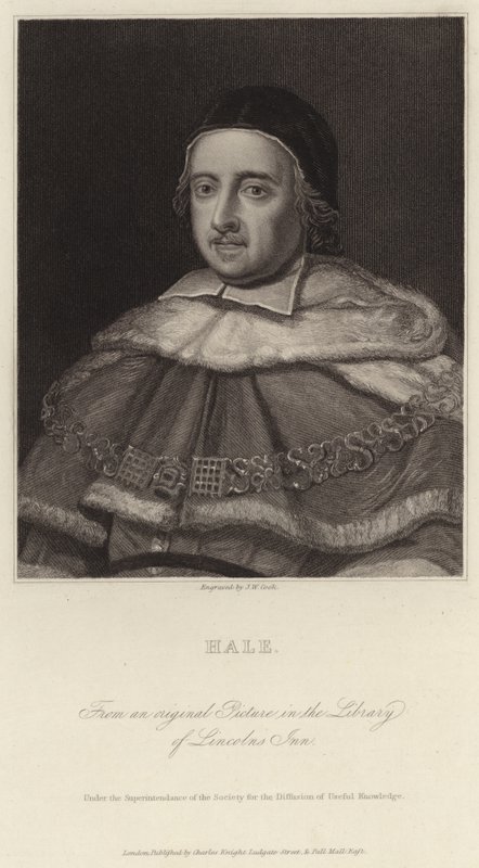 Sir Matthew Hale door J.W. Cook