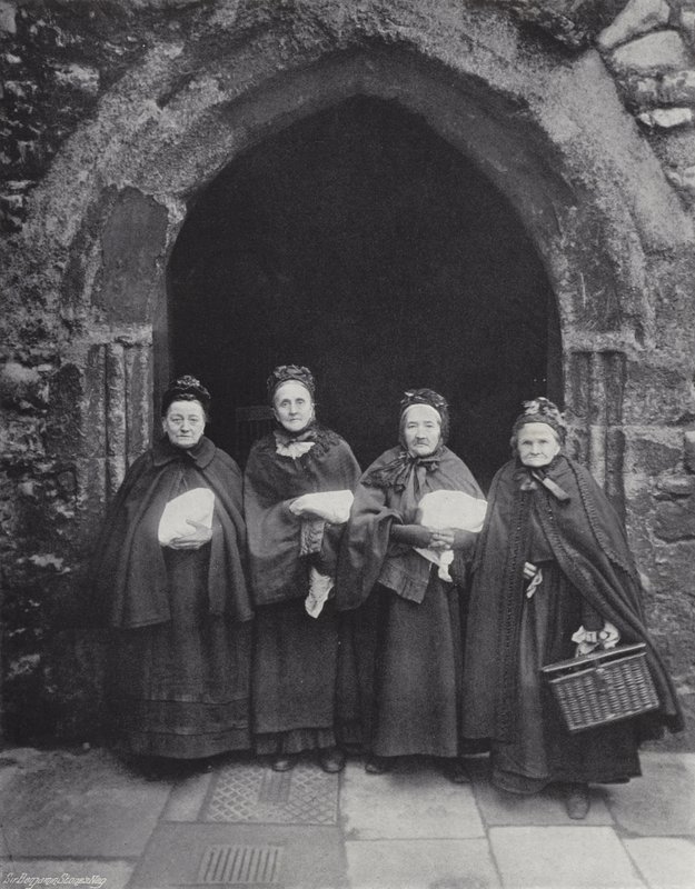 Lady Margarets Liefdadigheid door J. Benjamin Stone