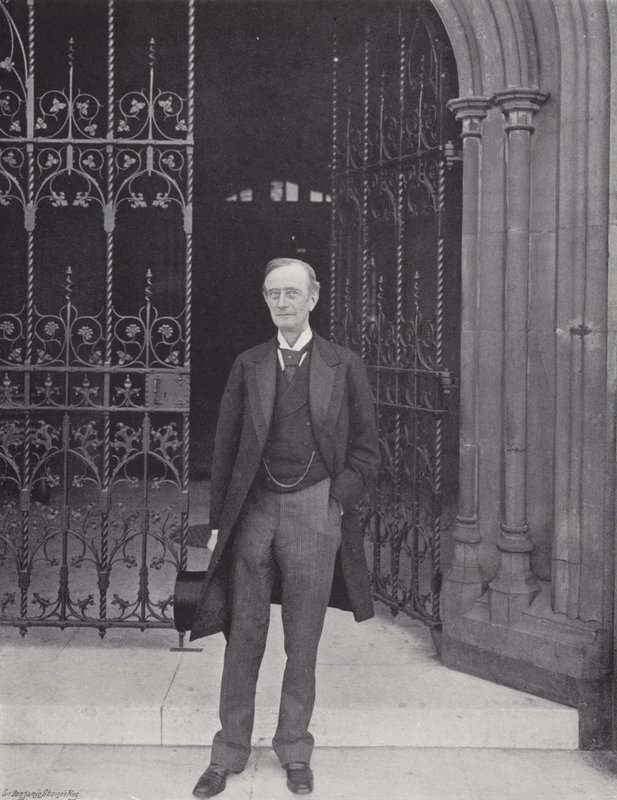 Sir William Anson, Bart door J. Benjamin Stone