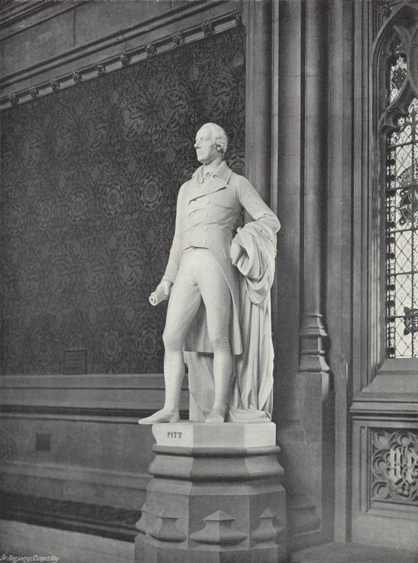 Standbeeld van Pitt door J. Benjamin Stone