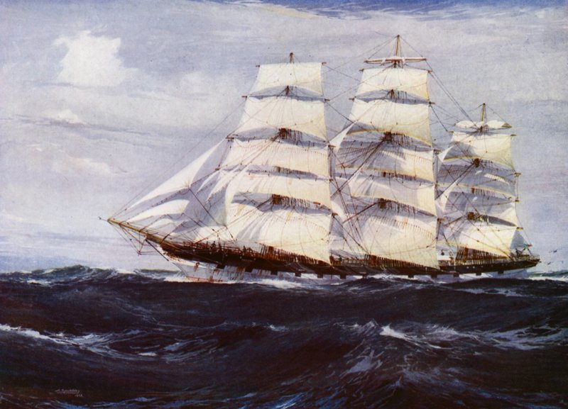 Clipper Schepen: Benvenue door Jack (after) Spurling