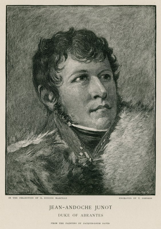 Jean-Andoche Junot door Jacques Louis David