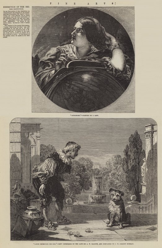 Schone Kunsten, Tentoonstelling van de Britse Instelling door James Sant