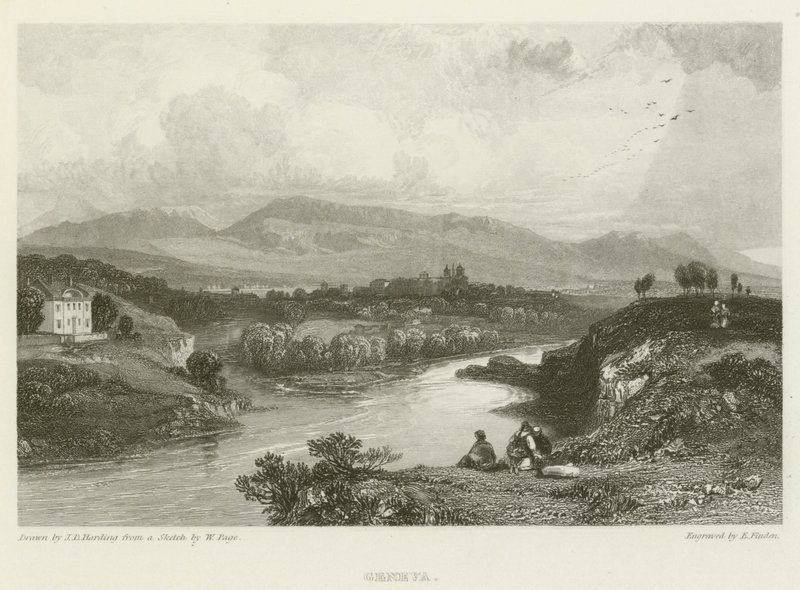 Genève door James Duffield Harding