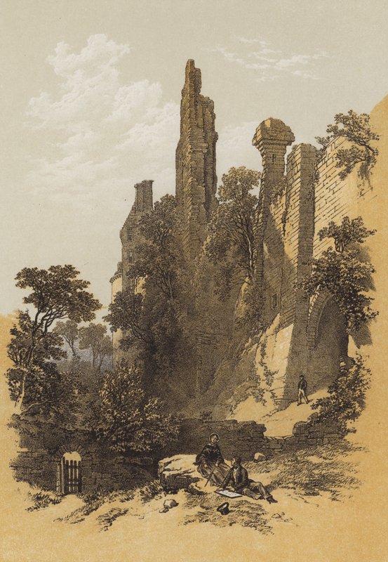 Kasteel Roslin door James Duffield Harding