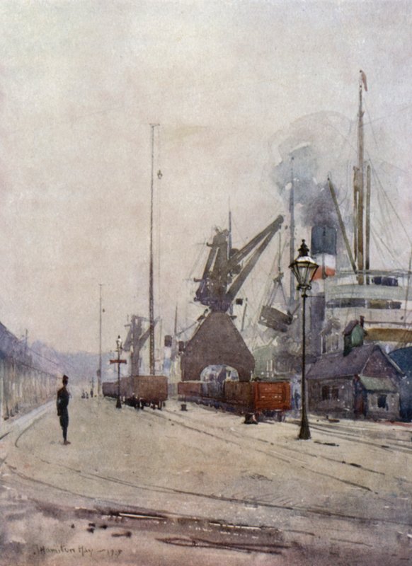 Herculaneum Dock door James Hamilton Hay