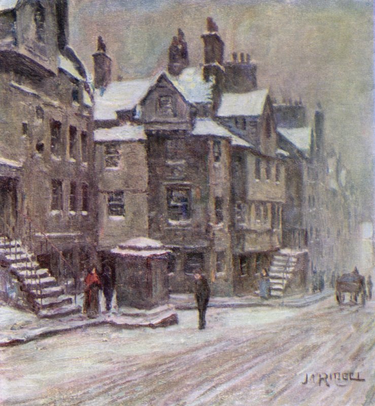 John Knoxs Manse door James Riddel
