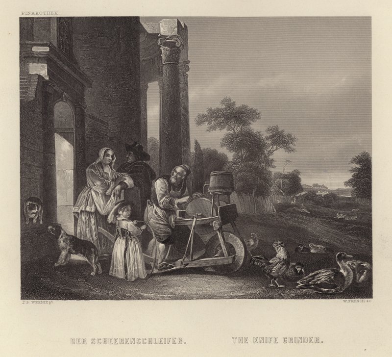 De Slijper door Jan Baptist Weenix