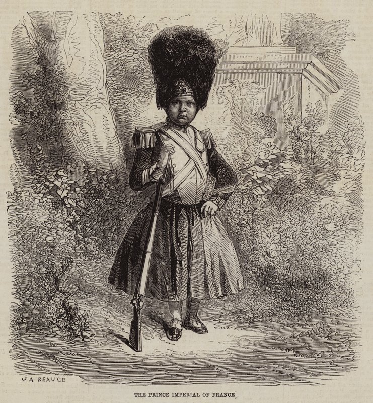 De prins keizer van Frankrijk door Jean Adolphe Beauce