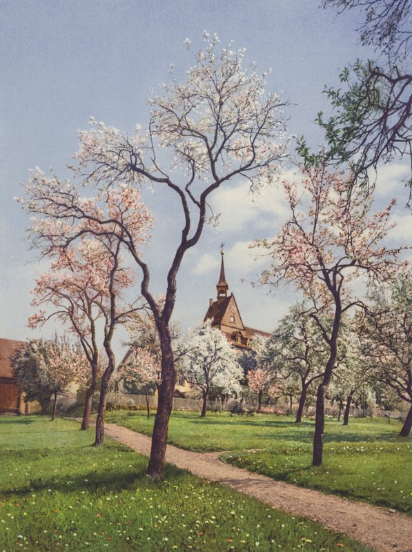 St Chrischona bij Basel door Jean Gaberell