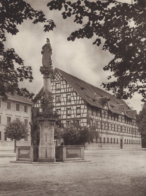 Winterthur, de oude kazerne door Jean Gaberell
