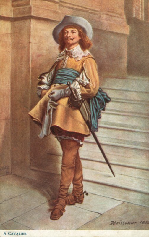 Een Ruiter door Jean Louis Ernest after Meissonier