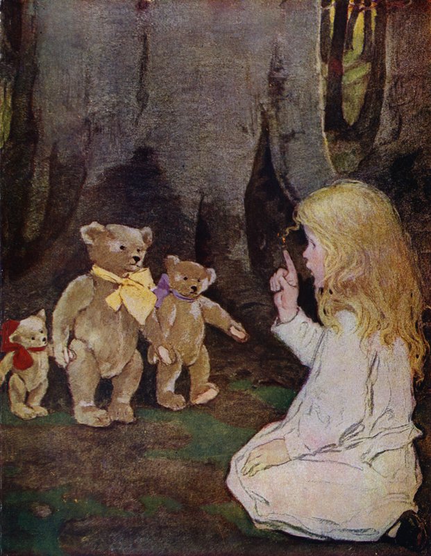 De drie beren door Jessie Willcox Smith