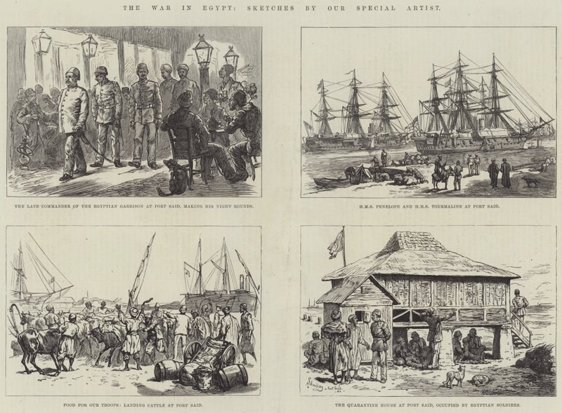 De oorlog in Egypte door Johann Nepomuk Schonberg