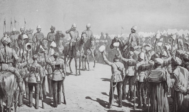 Australische Contingent vertrekt uit Suakin door Johann Nepomuk (after) Schonberg