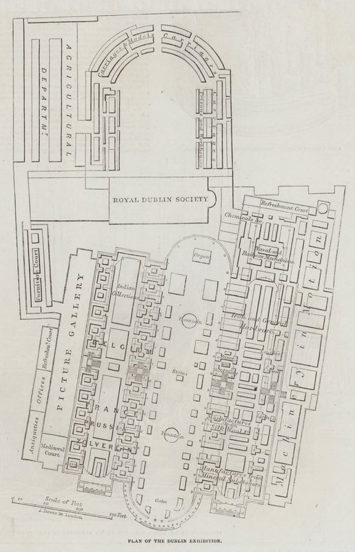 Grote industriële tentoonstelling in Dublin door John Dower