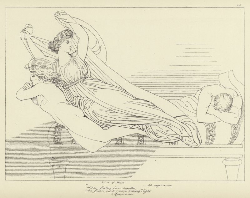 Agamemnon door John Flaxman