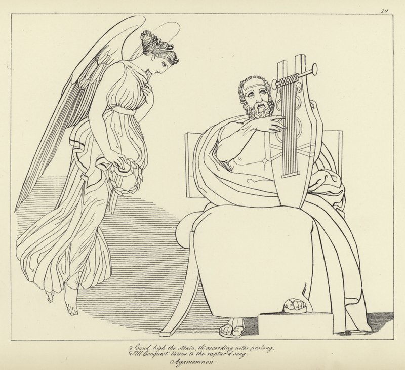 Agamemnon door John Flaxman