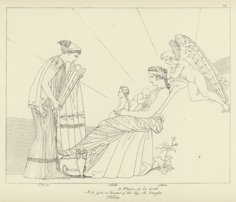 De Furiën door John Flaxman
