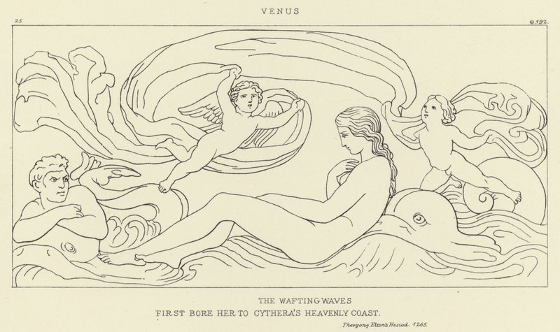 Venus door John Flaxman