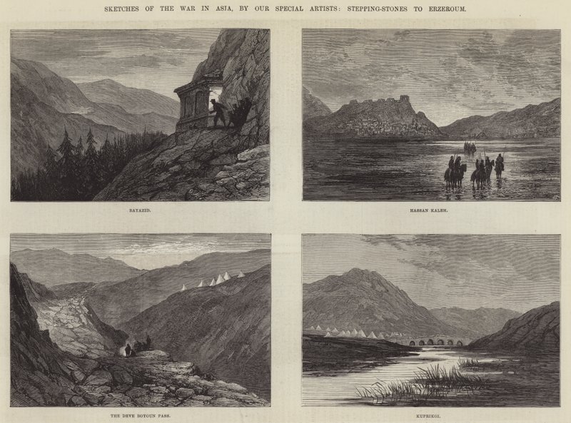 Schetsen van de oorlog in Azië door John Gilbert