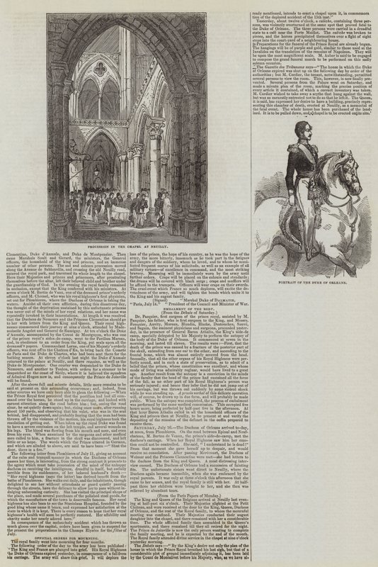 De hertog van Orléans door John Gilbert