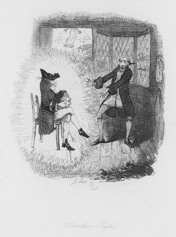 Hamilton Tighe (gravure) door John (after) Leech