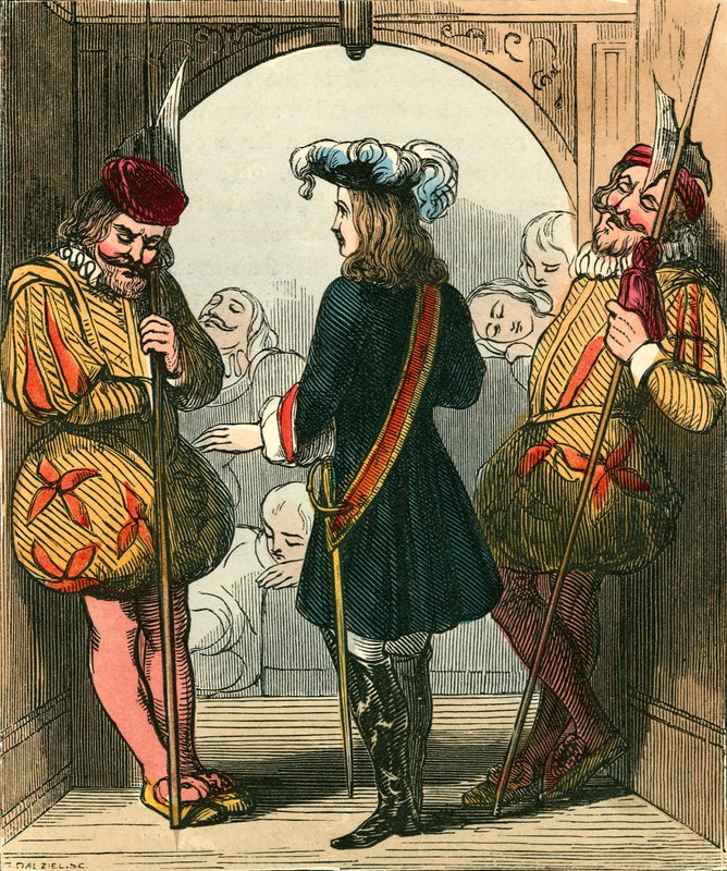 De aankomst van de zoon van de koning door John Absolon