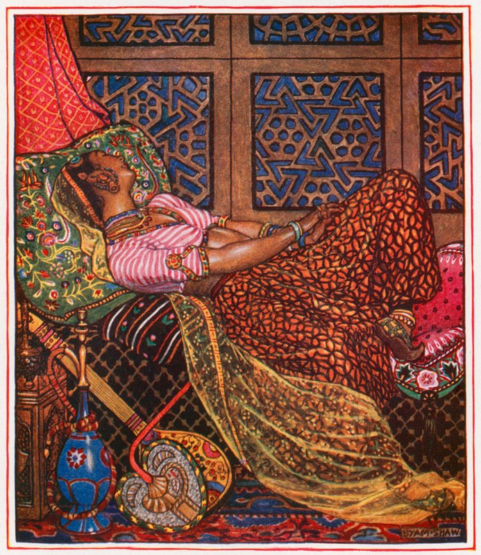Zira in gevangenschap door John Byam Liston Shaw