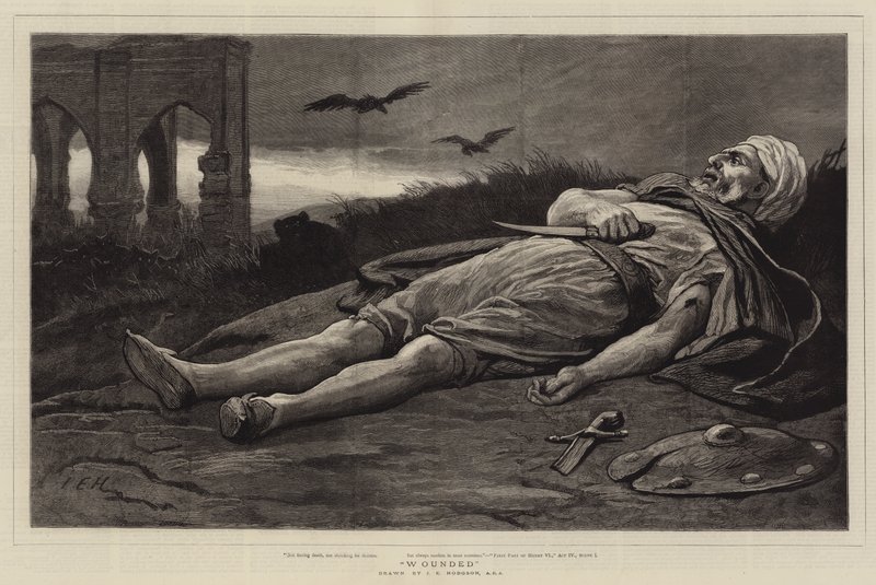 Gewond door John Evan Hodgson