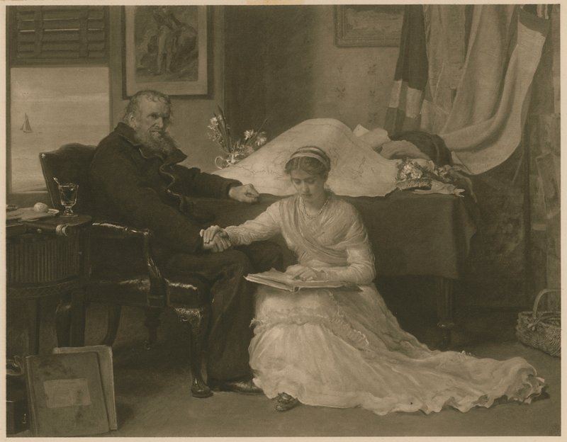De Noordwestelijke Doorvaart door John Everett (after) Millais