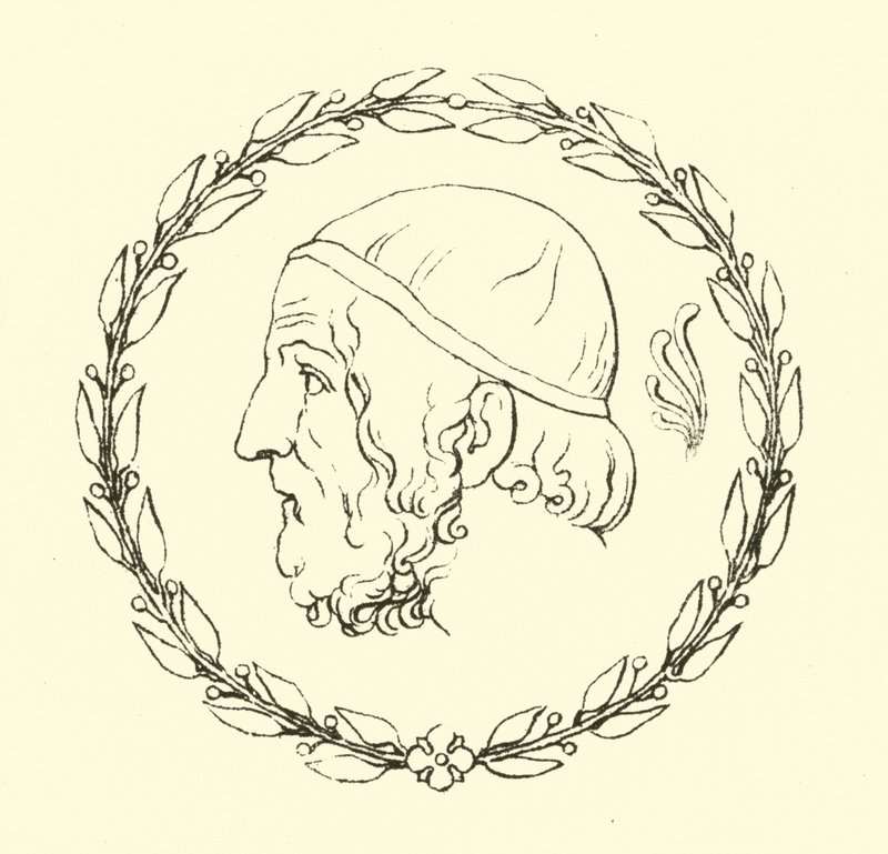 Homerus door John Flaxman