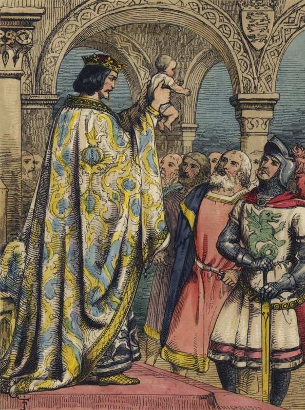 Edward van Caernarvon door John Franklin