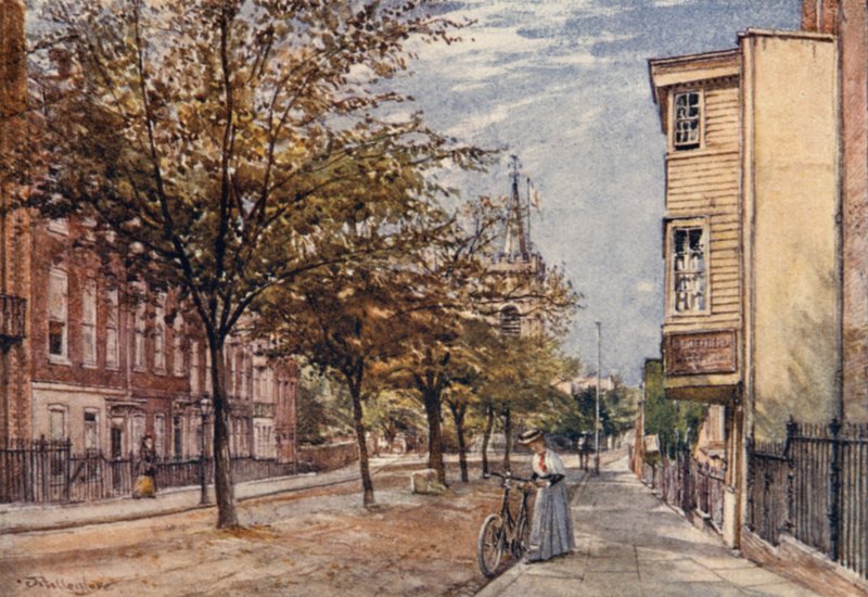Church Row, Hampstead door John Fulleylove