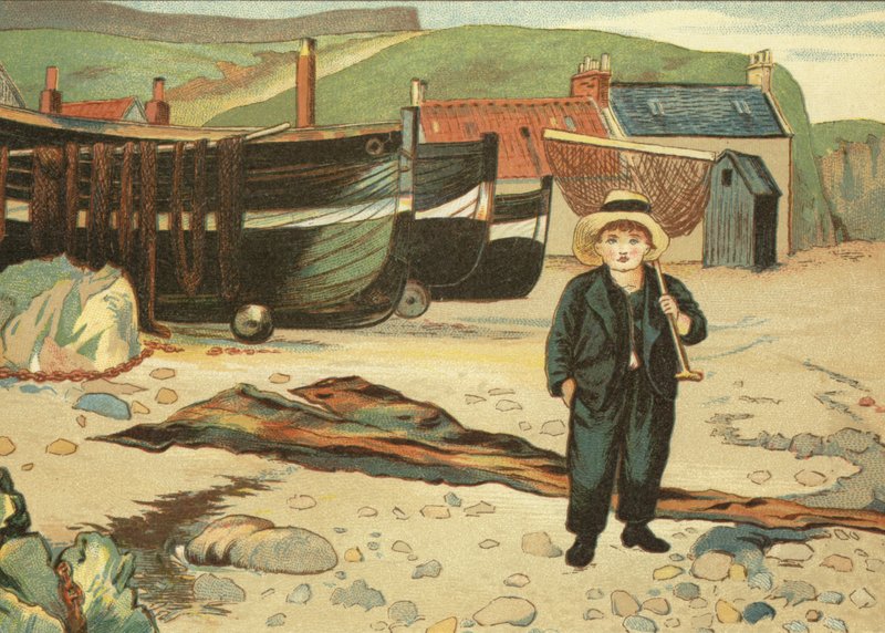 Visserjongen door John George (after) Sowerby