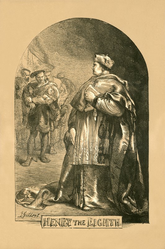 Hendrik VIII door John Gilbert