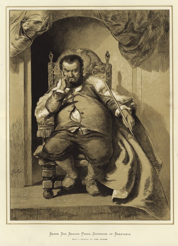 Senor Don Sancho Panza door John Gilbert