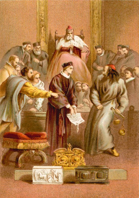 De koopman van Venetië door John Gilbert