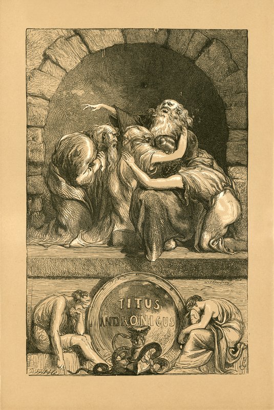 Titus Andronicus door John Gilbert