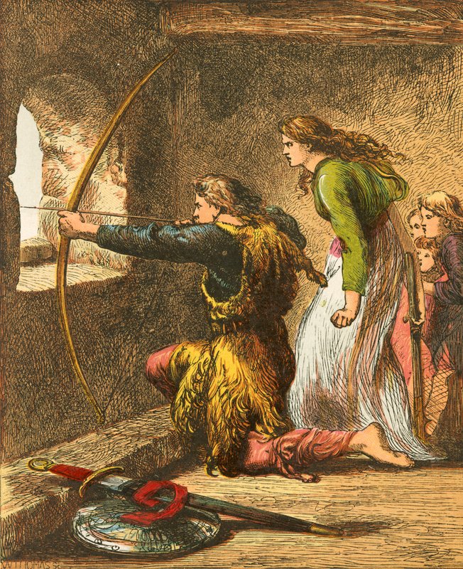 William of Cloudesly door John Gilbert