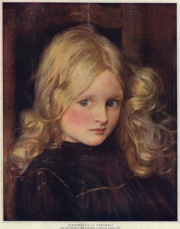 Assepoester, een portret door John Henry Frederick Bacon
