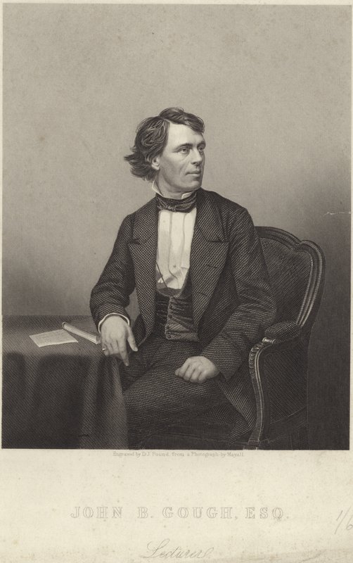 John B Gough door John Jabez Edwin Paisley Mayall
