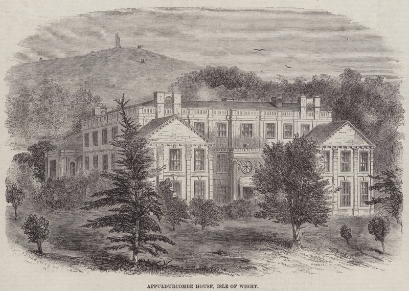 Appuldurcombe House, Isle of Wight door John Jessop Hardwick
