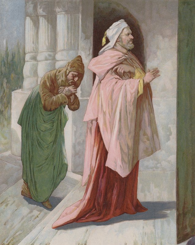 De Farizeeër en de tollenaar door John Lawson