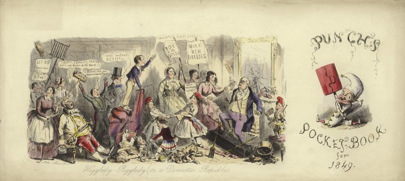 Higgledy-Piggledy of een Huiselijke Republiek door John Leech