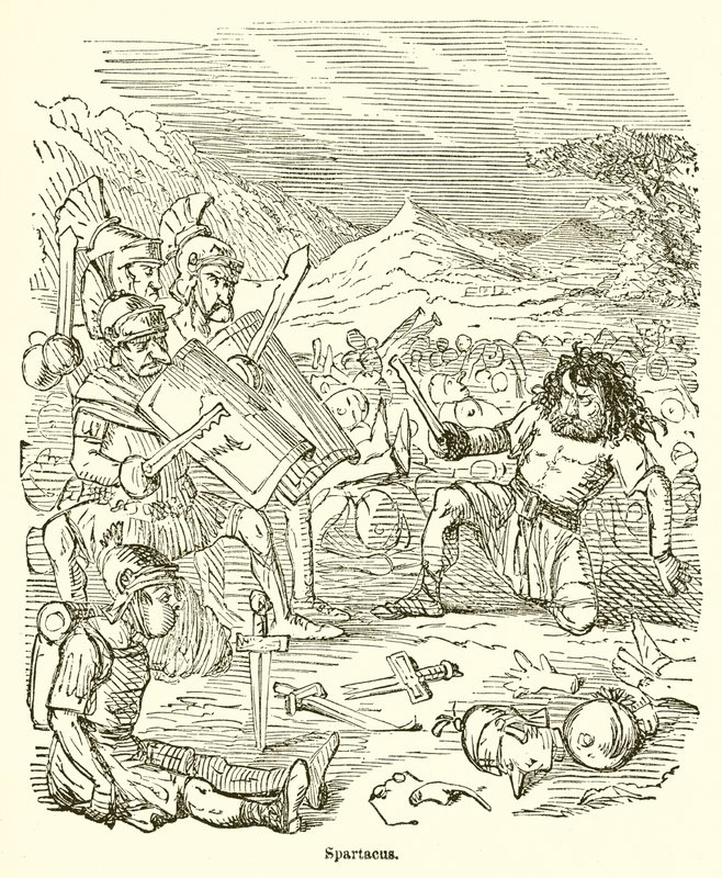 Spartacus door John Leech