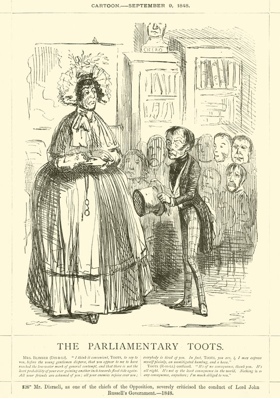 De Parlementaire Toots door John Leech